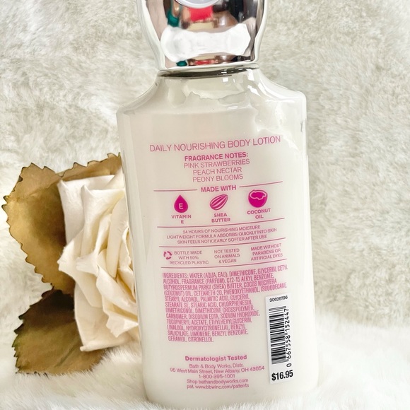 NWT BATH& BODY WORKS GINGHAM GORGEOUS BODY LOTION WITH SHEA BUTTER & Coconut Oil - Picture 2 of 2